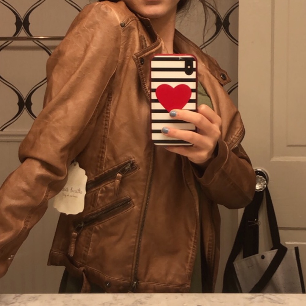 Leather jacket